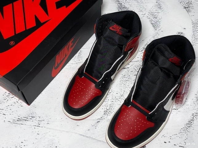 1 Bred High Toe Jordan OG Air Retro 555088-610 0824